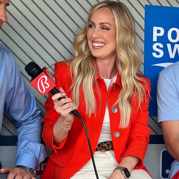 Veronica Beard Aire Dickey in flame - Picture 6 of 6